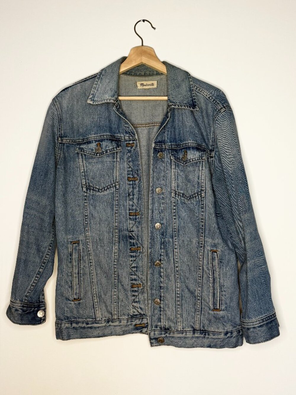 Oversized Style Madewell Jean Jacket